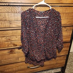 Cheetah Blouse